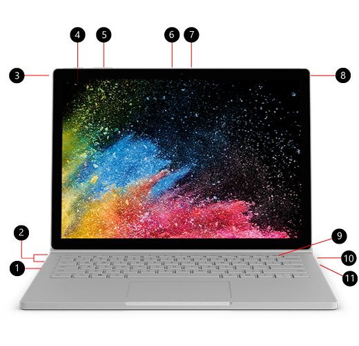 لپ تاپ Surface Book 2